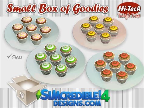 The Sims Resource Hi Tech Power On Cupcakes Decor