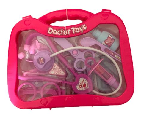 Kids Doctor Girls Toy Medical Set Kit T Hard Carry Case London