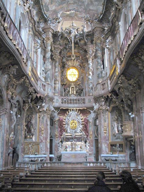 A baroque interior, when properly designed, always looks majestic, luxurious, and elegant. Bavarian Baroque | Baroque architecture, Layout ...