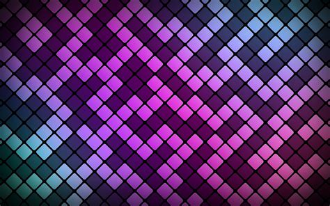 Pattern Purple Square Tiles Hd Wallpapers Desktop And Mobile