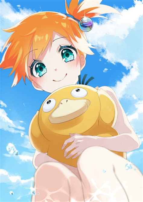 Misty And Psyduck Pokemon And 2 More Drawn By Gengenmgen Danbooru