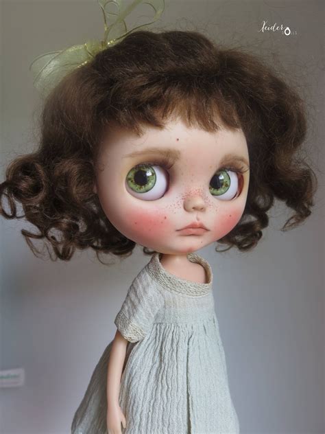 Reserved Ooak Custom Blythe Doll Art Doll Matxalen Etsy