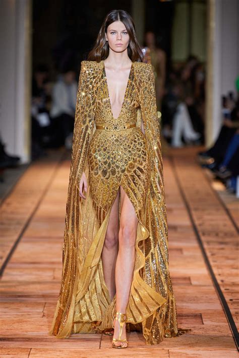 Paris Fashion Week Zuhair Murad Spring 2020 Couture Collection Tom