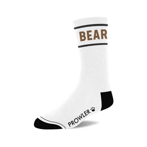 Prowler RED Bear Socks Saints And Sinners