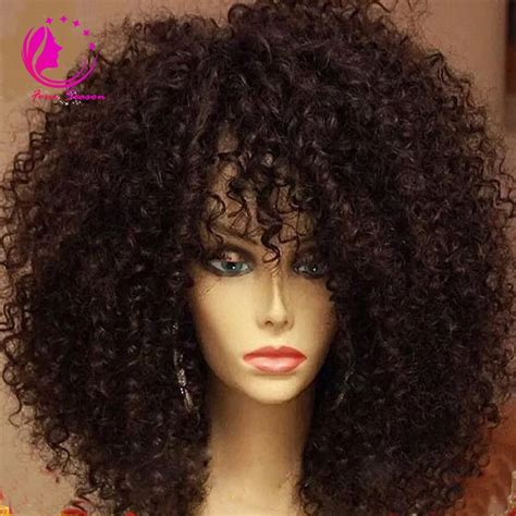 brazilian virgin kinky curly u part wig 7a grade human hair upart wig for black women with combs