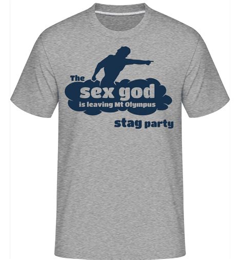 Stag Party Sex God · Shirtinator Männer T Shirt Shirtinator