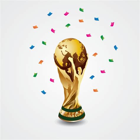 vector of fifa world cup trophy 14849279 vector art at vecteezy