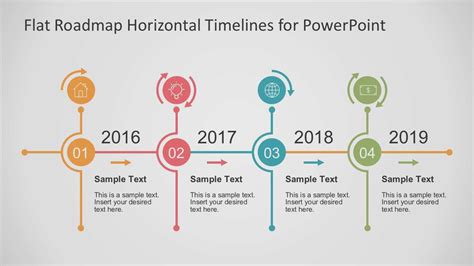 Timeline Powerpoint Vorlage Gut Flat Timelines Powerpoint Templates