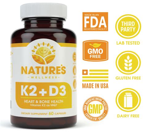 Discover the best vitamins & dietary supplements in best sellers. Vitamin K2 (mk7) with D3 Supplement for Best Absorption ...