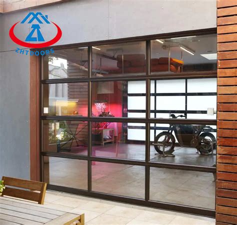 Industrial Glass Garage Doors Zhongtai