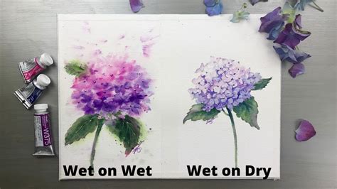 Watercolor Painting Ideas For Beginners Wet On Wet Technique Brigette