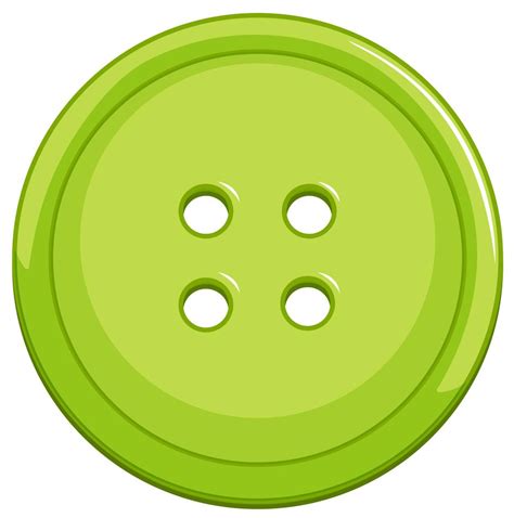 Green Button On White Background 474434 Vector Art At Vecteezy
