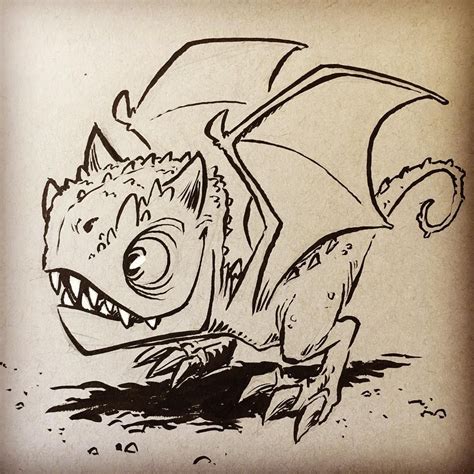 Eric Scales в Instagram Happy Friday I Havent Drawn A Dragon In So