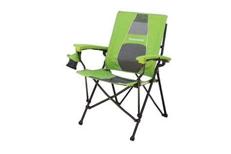 Folded Camping Chair from Strong Back - Best Luxury Reclining Camp