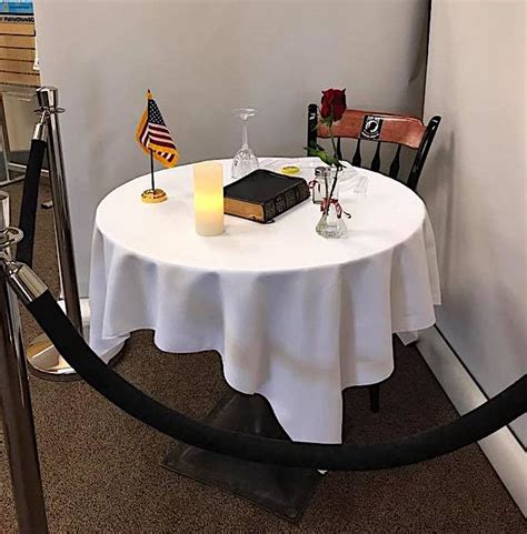 What is the meaning of the pow mia table? Will it stay or will it go: Should Bible be part of POW ...