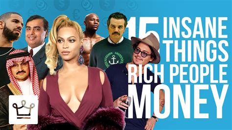 15 Insane Things Rich People Did With Their Money Youtube