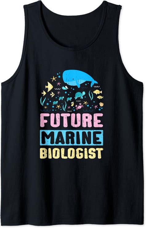 Future Marine Biologist Ocean Biology Student Tank Top