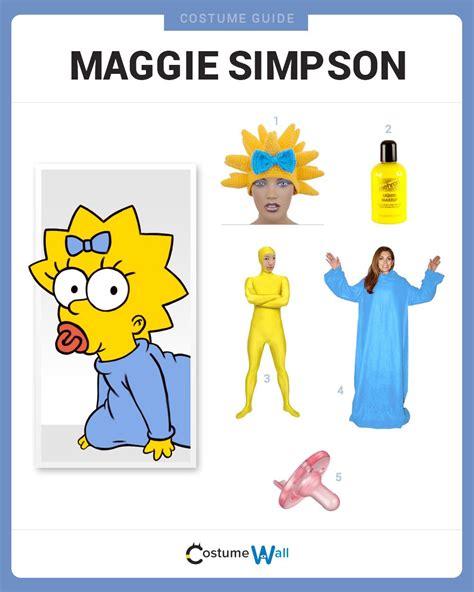 Adorable Maggie Simpson Costume Ideas