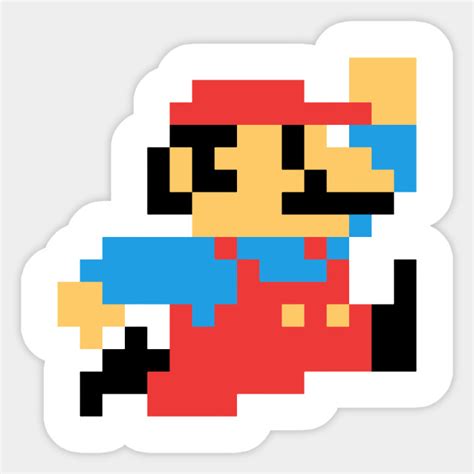 8 Bit Mario Printable