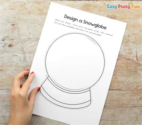 Design A Snow Globe Template Ôn Thi Hsg