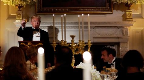 Tim Cook Rupert Murdoch Among Big Names At Trumps First State Dinner
