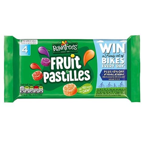 Rowntrees Fruit Pastilles Pack Of 4 Fruit Pastilles Rowntrees