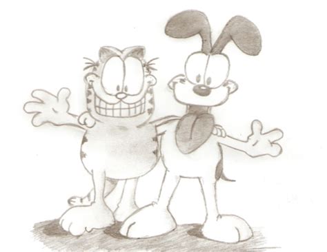 Garfield And Odie By Mrshybrid On Deviantart