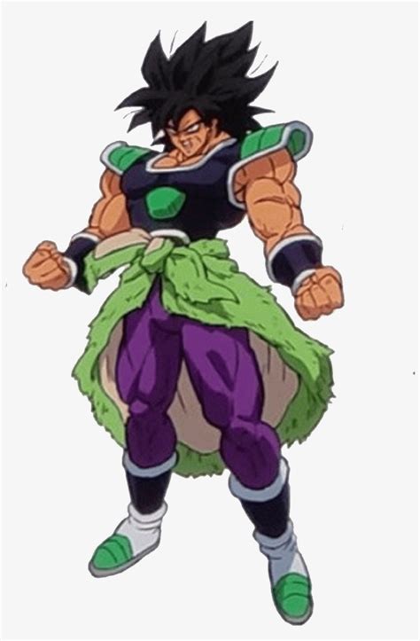 Dragon Ball Fighterz Broly Transparent Png 1140x1568 Free Download