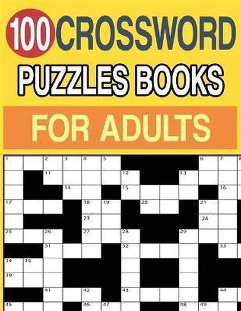 Crossword Puzzles Books 100 Crossword Puzzles Books For Adults Jissie