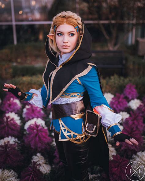 Zelda From The Legend Of Zelda Breath Of The Wild Cosplay