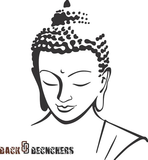 Buddha Face Line Drawing At Explore Collection Of