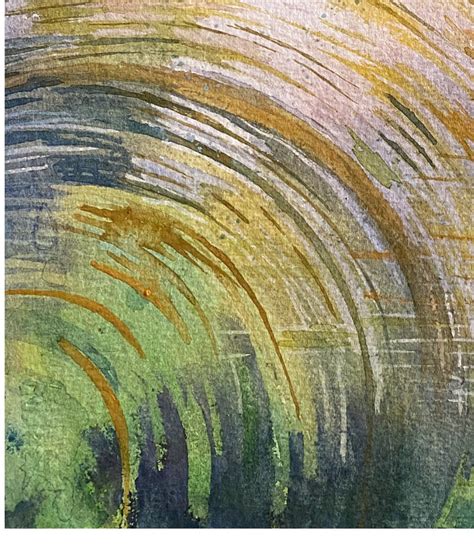 Water Ripple Painting Rippling Water Wall Art Green Abstract Etsy Uk