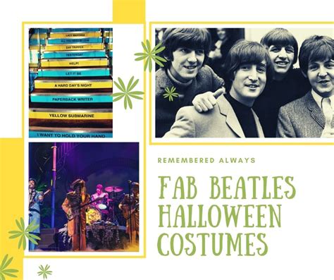 Fab Beatles Halloween Costumes Keep The Memories Alive