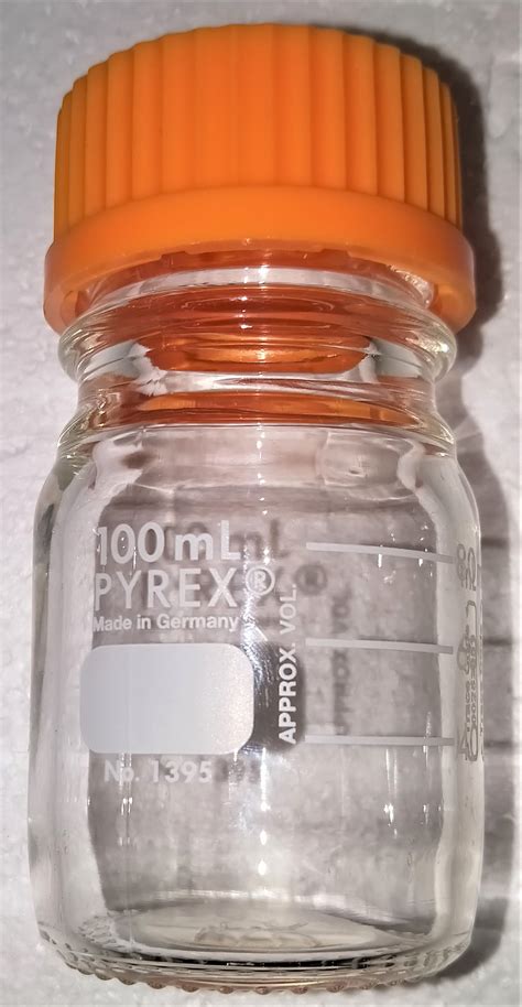 Used Corning PYREX 1395 / Kimble KIMAX 14395 Graduated Media Bottle