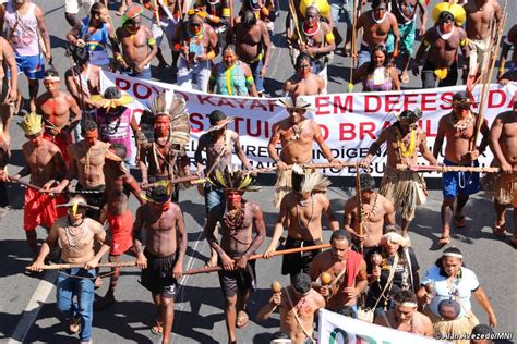 Brazilian Indians Protest Plan To “undo” Land Rights Progress