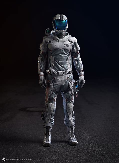 Col Rigel Lightweight Eva Suit Full Suit Chris Chui Space Armor