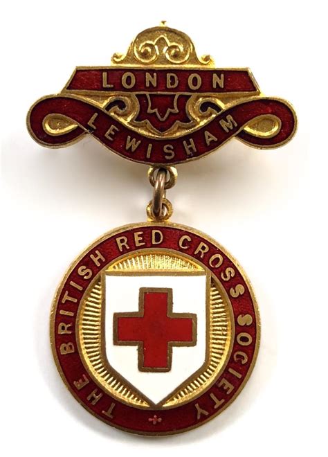 Sally Bosleys Badge Shop Ww1 British Red Cross Society London