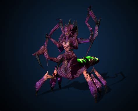 Artstation Queen Of Zerg Starcraft