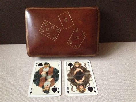 Vtg Italian Leather Card Case 1979 Germany By Jansvintagestuff 92