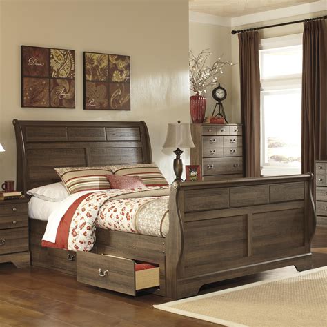 Related:ashley furniture king bedroom set ashley furniture bedroom set queen ashley furniture coffee table ashley furniture living room set. Allymore Queen Sleigh Bed with Under Bed Storage by ...