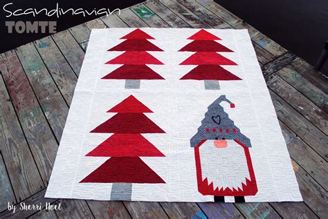 Christmas Quilt Pattern ~ Scandinavian Tomte