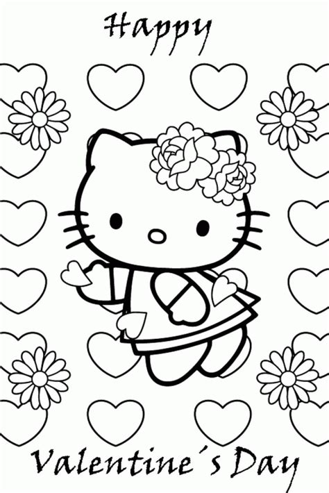 Like hello kitty as a baker, chef, princess, gardener, cute christmas girl, mermaid, and more. Kitty Pictures To Color - Coloring Home