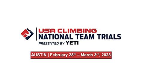 2023 Usa Climbing National Team Trials 1205 Sheldon Cove Building 3