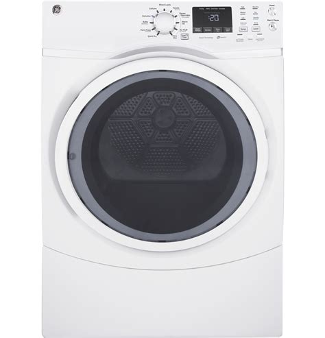 Pull the dryer far enough from the wall so you can slide behind it. GE Appliances GFD45GSSSWW 7.5 cu. ft. Gas Dryer w/ Steam ...