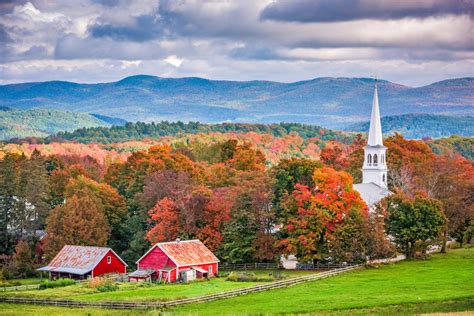 Vermont El Paraíso Otoñal Más Deseado