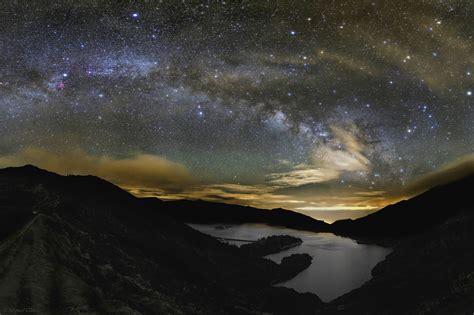 Sky Of Milk In A Lake Of Fire Azores Astrophotography By Miguel Claro