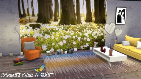 Sims 4 Ccs The Best Wallpapers Spring By Annett85