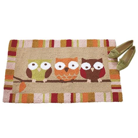 The Welcome Committee Owls Rug Furniture Home Decor And Home Furnishings Home Accessories