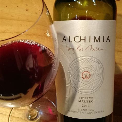 Alchimia De Los Andes Reserve Malbec Un Vino Redondo Y Elegante De Alchimiawines Malbec