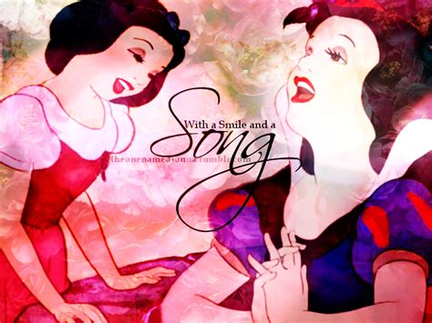 Snow White With A Smile And A Song Hintergrund Disney Prinzessin